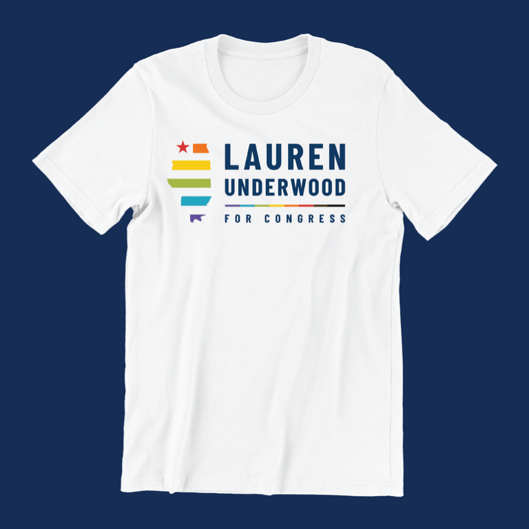 Lauren Underwood Pride Tee