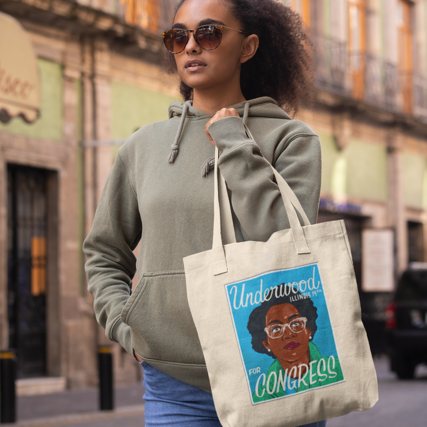 Lauren Underwood Canvas Tote